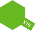 タミヤ（80015）エナメル X-15 ライトグリーン  