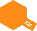 タミヤ（80026）エナメル X-26 クリヤーオレンジ  