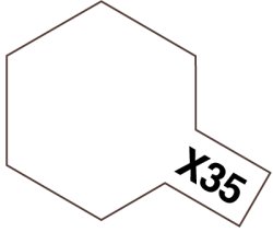 画像1: タミヤ（81535）アクリルミニ X-35 セミグロスクリヤー　　