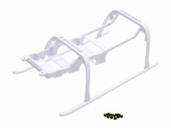 画像1: NINE EAGLES  (NE400424)  Revo.BL専用  ランディングスキッド（White）   