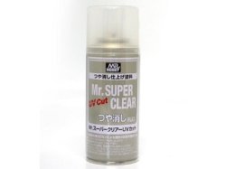 画像1: GSIクレオス  (B523)  Mr.スーパークリアー UVカット（溶剤系スプレー）つや消し  