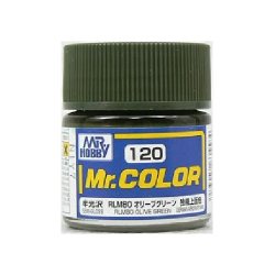 画像1: GSIクレオス (C120) Mr.カラー (RLM80 オリーブグリーン) 半光沢  
