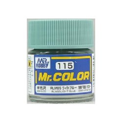画像1: GSIクレオス (C115) Mr.カラー (RLM65ライトブルー) 半光沢  