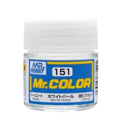 画像1: GSIクレオス (C151) Mr.カラー (ホワイトパール) パールコート用 