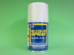 画像1: GSIクレオス (S107)  Mr.カラースプレー (キャラクターホワイト) 半光沢  
