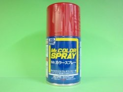 画像1: GSIクレオス  (S68)  Mr.カラースプレー (モンザレッド) 光沢  