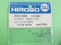 ヒロボー  (2531-006)  セットスクリュー M2X3 (ユニクロ)【ネコポス・クロネコゆうパケット対応】  