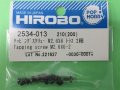 ヒロボー  (2534-013)  タッピングスクリュー M2.6X6 トラス 2種【ネコポス・クロネコゆうパケット対応】  