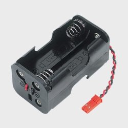 画像1: フタバ  (300219)   R2-BSS-N (BEC用) 受信機側電池BOX【ネコポス便対応】  