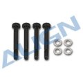 ALIGN 500DFC/Pro/600EFL Pro/N 3G/N V2用 ソケットカラースクリュー M2.5【ネコポス・クロネコゆうパケット対応】  
