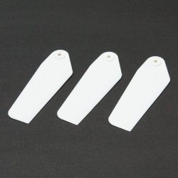 画像1: クエスト CA3068-3  (CA30/50/E6用)  テールローター（3枚入） L=80【メーカー直送になります】