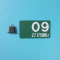 【セット抜取品】 双葉電子 クリスタル AM 27MHz 09バンド送信機のみ地上用   