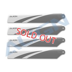 画像1: ※ALIGN社生産終了商品  ALIGN 150/150X用 メインブレード 120  (黒)【クリックポスト対応】