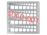 タミヤ（74156）モデリングテンプレート (正方形 1〜10mm) 【ネコポス便対応】