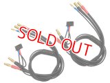 ハイテック  (HMJ470-2P)  バナナプラグ⇔バナナプラグ 2S用コネクタケーブル 2本入【ネコポス便対応】  