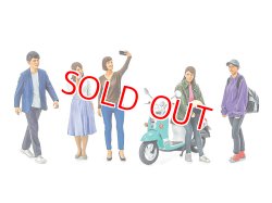 画像1: タミヤ (24356) 1/24 キャンパスフレンズセットII   