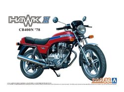 画像1: アオシマ (36) 1/12（1978年) ホンダ CB400N HAWK-III '78  