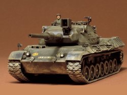 画像1: タミヤ (64) 1/35 (1963年) 西ドイツ レオパルド中戦車   