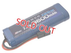画像1: ハイテック  (XP3600-NT-B)  Ni-MH 7.2V 3600mAh タミヤタイプコネクター  