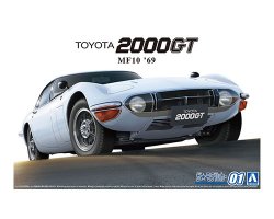 画像1: アオシマ (1) 1/24 (1969年）1/24 トヨタ MF10 2000GT '69   