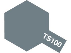 画像1: タミヤ TS-100 カラー スプレー ブライトガンメタル （セミグロス）