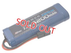 画像1: ハイテック XP4200-NT-B  Ni-MH 7.2V 4200mAh タミヤタイプコネクター   