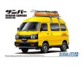 アオシマ (55) 1/24 (1969年）1/24 スバル K88 サンバー ハイルーフ4WD '80   