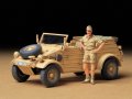 タミヤ（35238）1/35 ドイツ Pkw.K1 キューベルワーゲン82型 （アフリカ仕様）