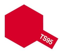 画像1: タミヤ（85095）TS-95 ピュアーメタリックレッド  