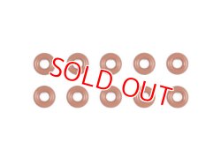 画像1: タミヤ（50597）SP.597 ダンパーOリング赤(10個セット)【ネコポス・クロネコゆうパケット対応】  