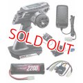 サンワ (101A27629C) MX-6 電動カー用 (RX-391W PC/BL-SIGMA/HVS-702) EPスタートセット (走行用バッテリー付)  