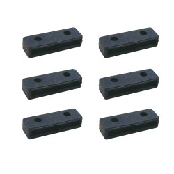 画像1: フタバ (310294)   S9152/S9153 サーボ用 ゴムブッシュ 角（6ヶ入）【ネコポス便対応】  