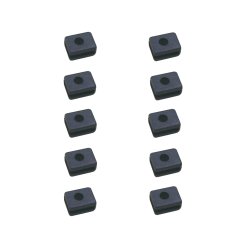 画像1: フタバ (310256)  サーボ用 ゴムプッシュ角  (10ヶ入) SQUARE【ネコポス便対応】  
