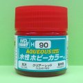 GSIクレオス  (H90)  水性ホビーカラー (クリアーレッド) 光沢  