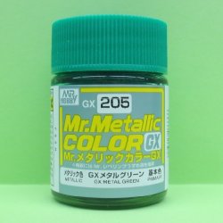 画像1: GSIクレオス (GX205) GXメタルグリーン (メタリック色)  