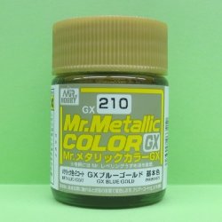 画像1: GSIクレオス (GX210) GXブルーゴールド (メタリック色)  