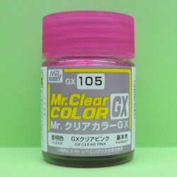 画像1: GSIクレオス  (GX105)  GXクリアピンク (透明色)  