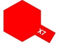 タミヤ（81507）アクリルミニ X-7 レッド  