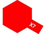 タミヤ（81507）アクリルミニ X-7 レッド  