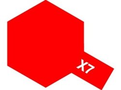 画像1: タミヤ（81507）アクリルミニ X-7 レッド  