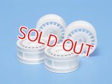 タミヤ（51021）SP.1021 ラリーディッシュホイール（白）4本（26mm/+2）【ネコポス便対応】  