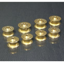 画像1: クエスト QH0050-ALL (E6・IM12・IM12-720・IM12-787・IM12-775用) プーリーセット (20、21、22、23、25、26、27、 28) 8個 (オプション)【メーカー直送になります】