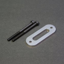 画像1: クエスト QH0064-03 (CA50用) 50用 マフラーオフセットスペーサー (3mm)【メーカー直送になります】
