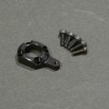クエスト QH0082-02 (CA30/50/E6/IM12/720/787/775他用) テールピッチプレート0°（ブラック）【メーカー直送になります】