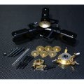 クエスト QH0080 (CA120/GT15/ZG/IM12-787/775/720用)  FBL12-3Blade ヘッドセット (スワッシュ付)【メーカー直送になります】