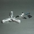 クエスト QH0084S (CA30/50/E6/GT15/ZG/E12-720/787用) ＨＰテールグリップ　3ブレード （5°）(シルバー）【メーカー直送になります】