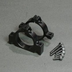 画像1: クエスト QH0105 (Neo-CA90/ZG/GT15用)  HPテールブームホルダー 【メーカー直送になります】  