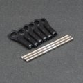 クエスト QH0078-02 (FBL=CA/30/50/E6-550/600用)  200mmショートマスト用リンケージ セット（For　FBL3Blade）【メーカー直送になります】  