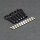 クエスト QH0078-02 (FBL=CA/30/50/E6-550/600用)  200mmショートマスト用リンケージ セット（For　FBL3Blade）【メーカー直送になります】  