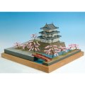 ウッディジョー (NO.335) 1/150 弘前城 木製模型 組立キット 